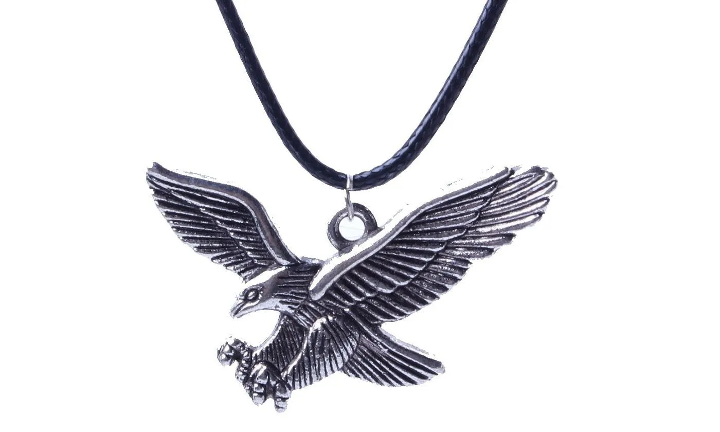 Fashion Sliver Eagle Pendant Necklace