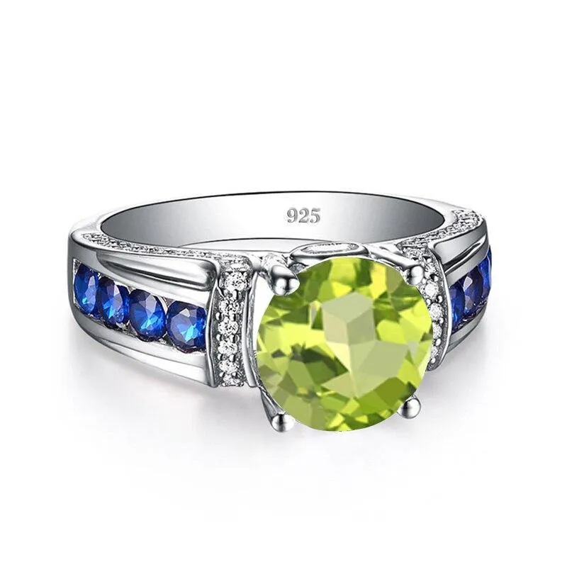Fine Birthstone Elegant Peridot Ring