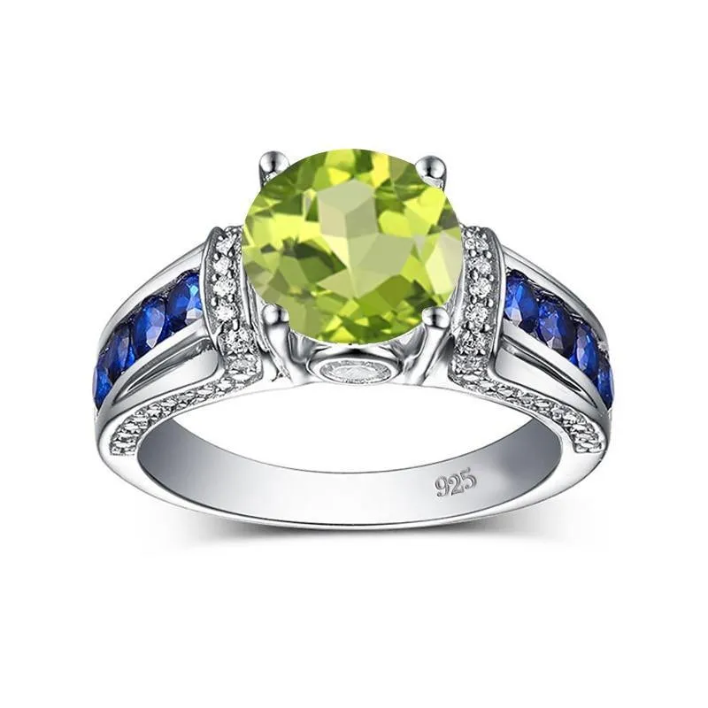 Fine Birthstone Elegant Peridot Ring