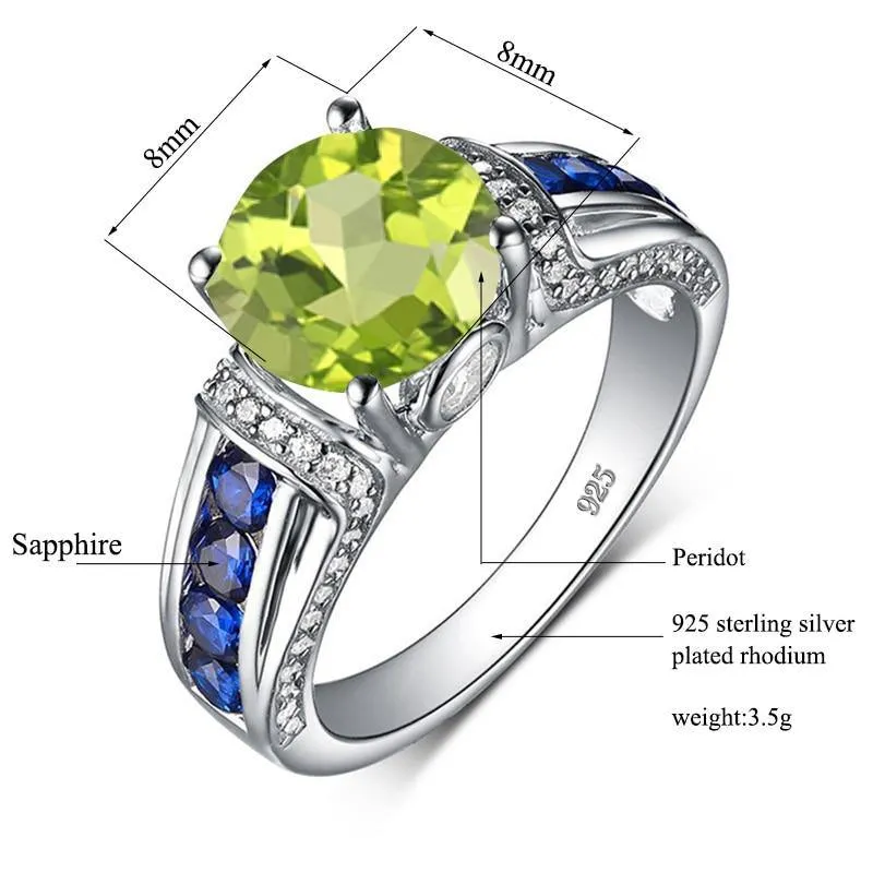 Fine Birthstone Elegant Peridot Ring