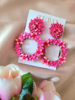 Flirty and Fabulous Colorful Beaded Earrings