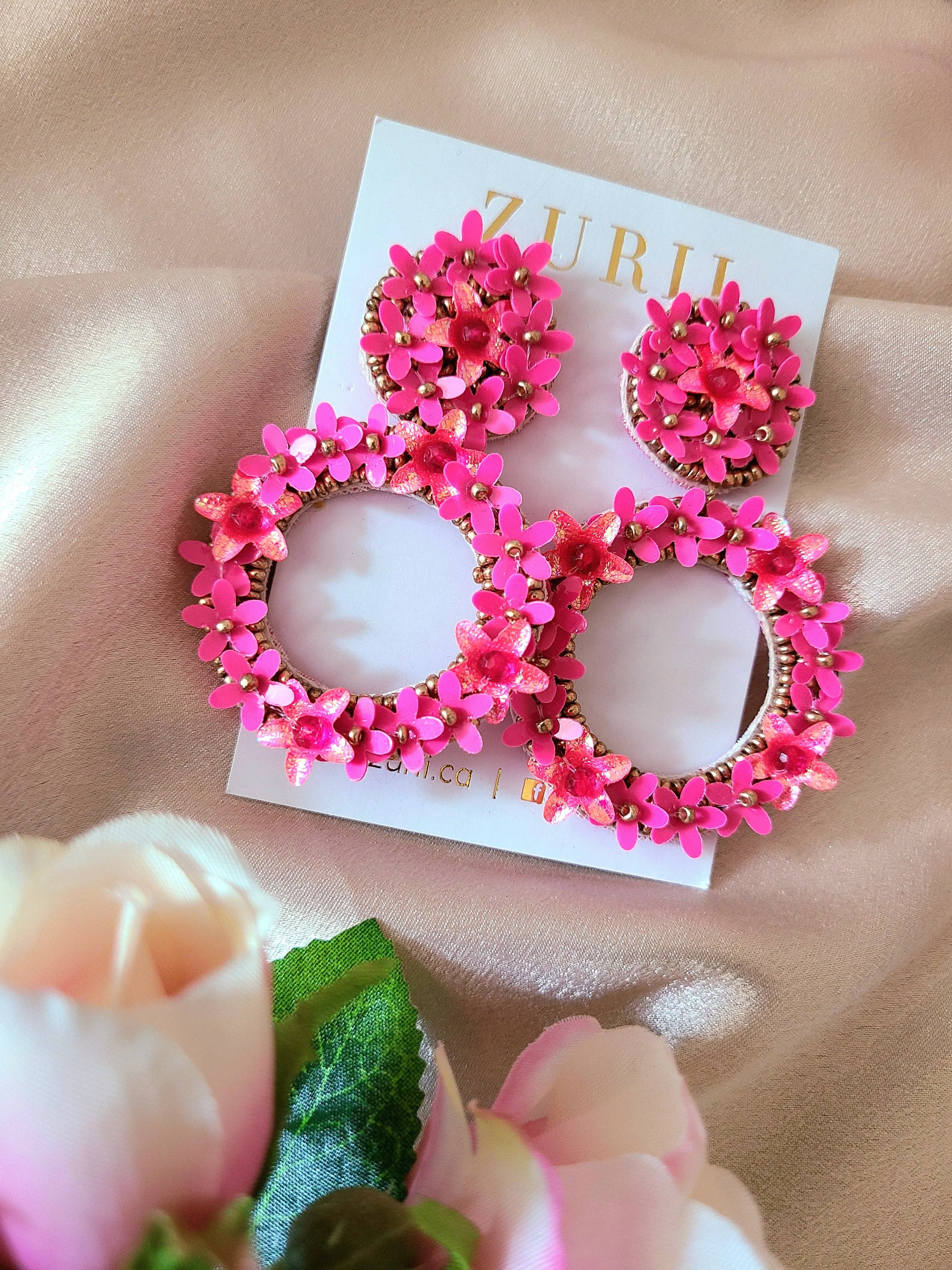 Flirty and Fabulous Colorful Beaded Earrings