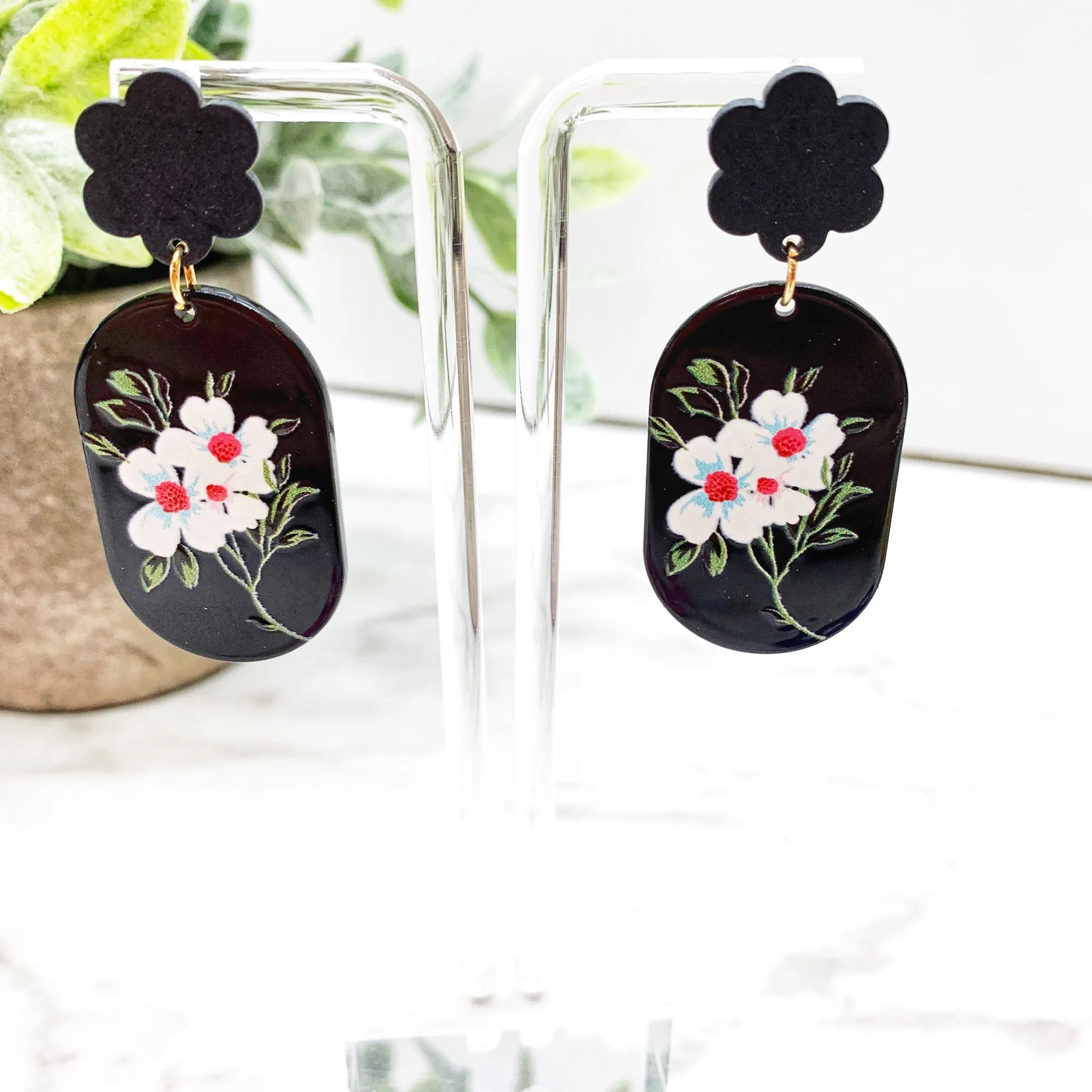 Floral Fount Earrings
