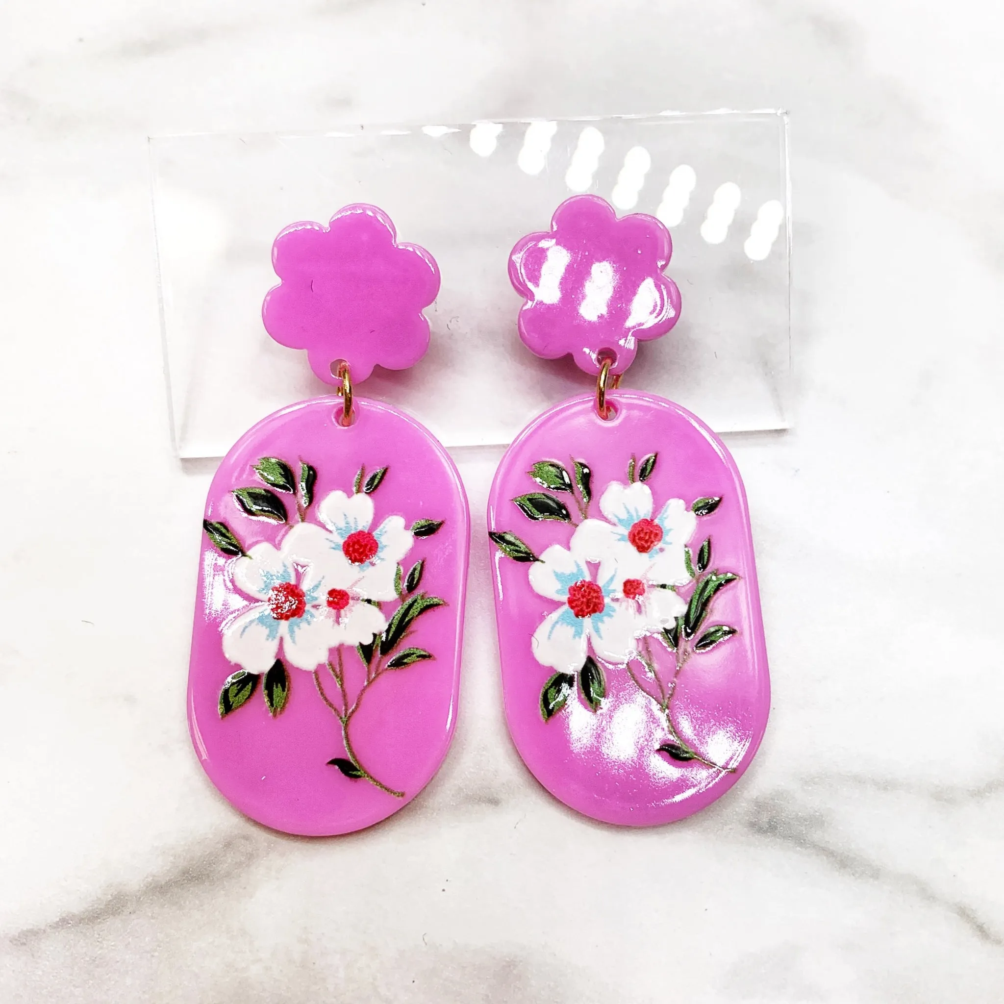 Floral Fount Earrings