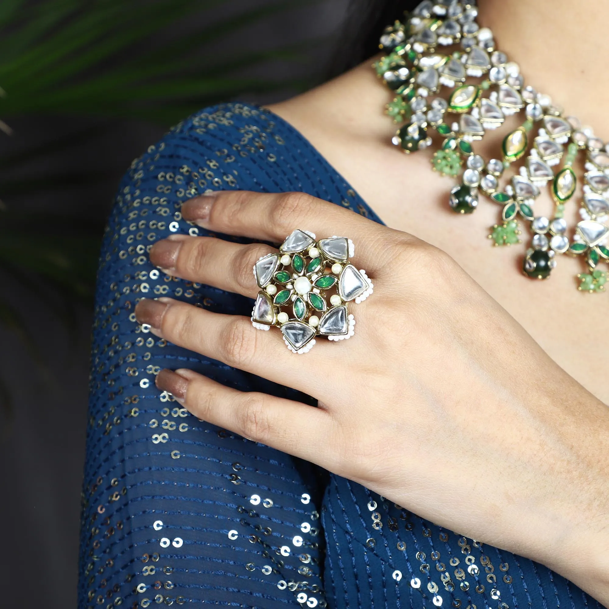 Geometric Aesthetic Ring