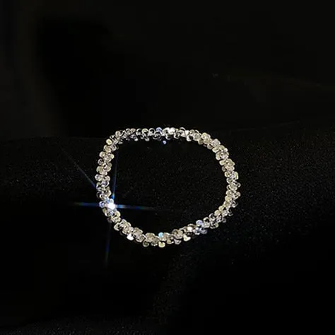 Geometric Alloy Ring Flashing Temperament Metal Wild Rings