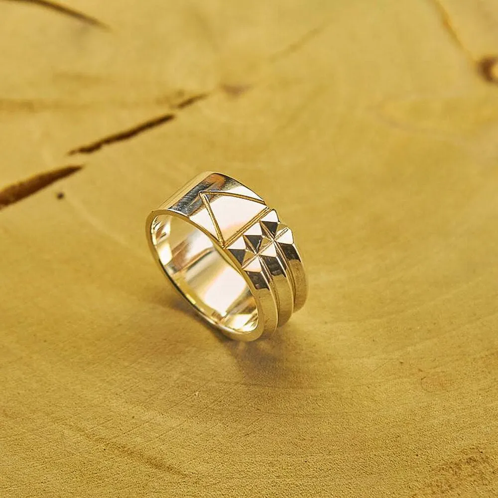 Geometric Shape Women Rings