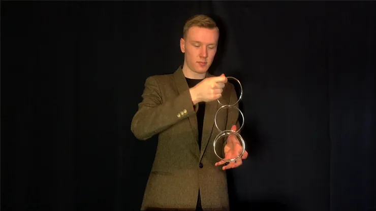GIR Ring Set (Gimmick and Online Instructions) by Matthew Garrett - Trick