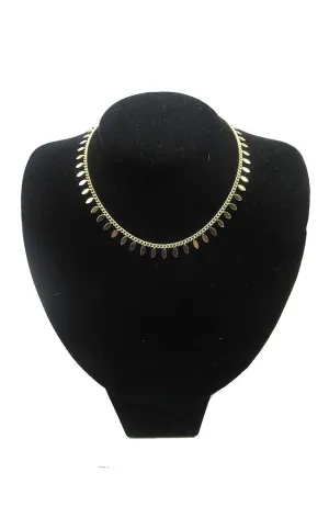 Gold Choker Marquise