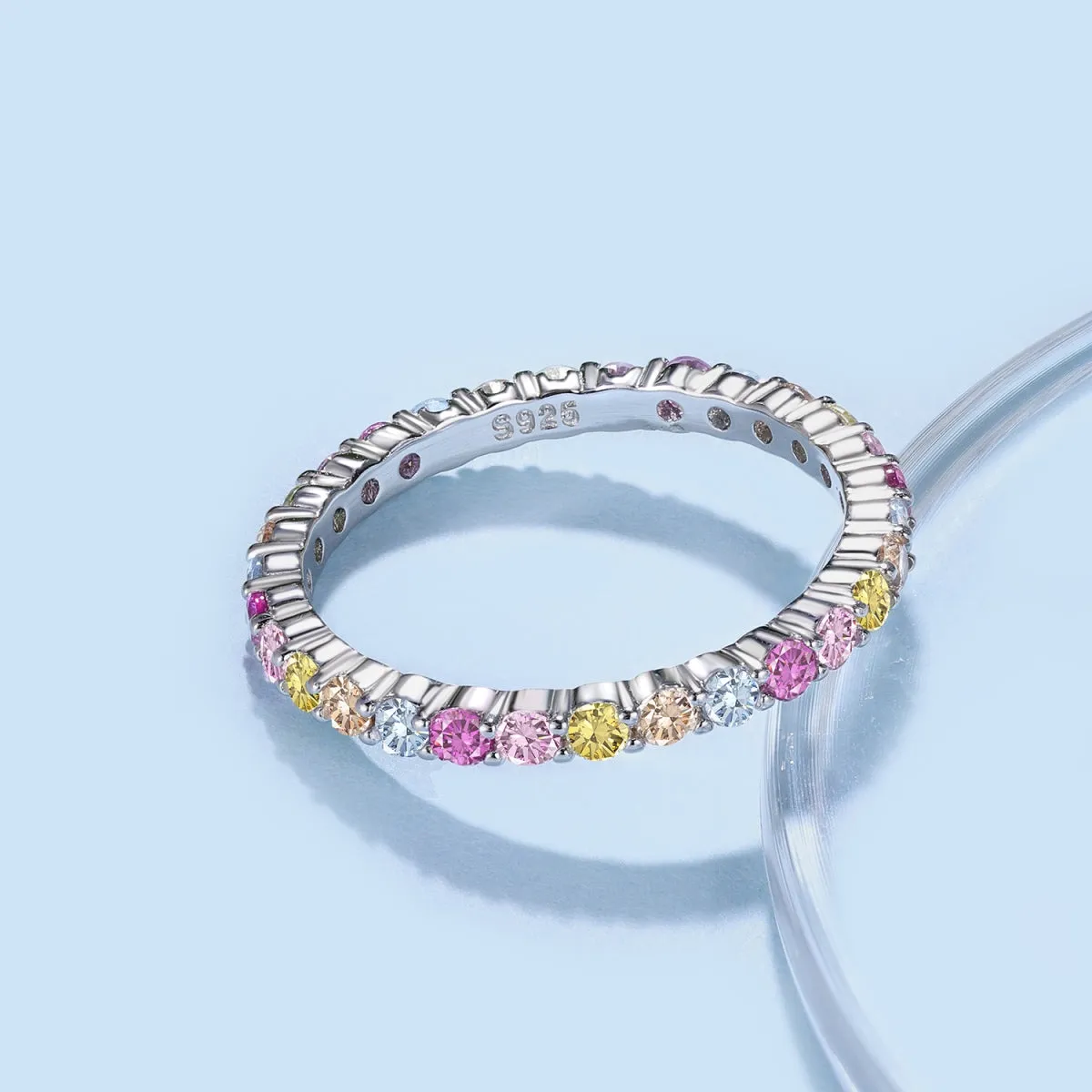[Goodv]Elegant Vivid Round Cut Daily Ring