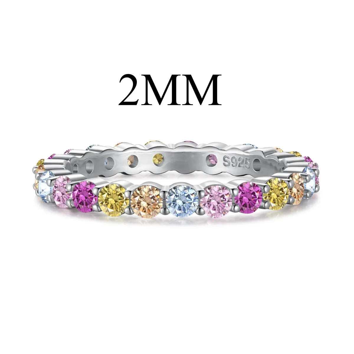 [Goodv]Elegant Vivid Round Cut Daily Ring