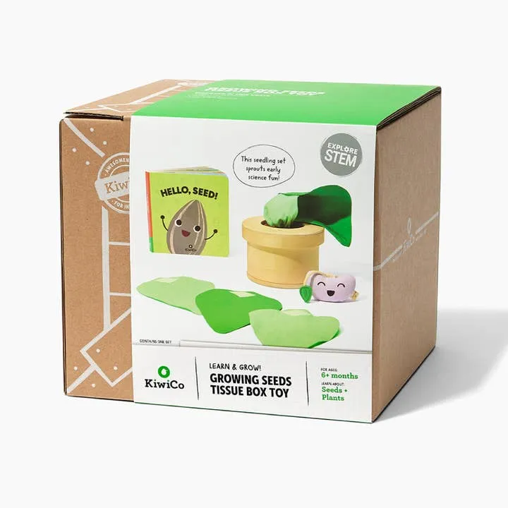 Growing Seeds Tissue Box Toy by KiwiCo
