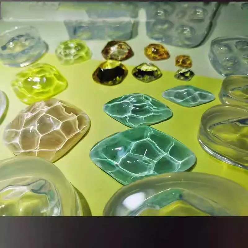 Handmade Rhombic Water Ripple Accessory Resin Mold