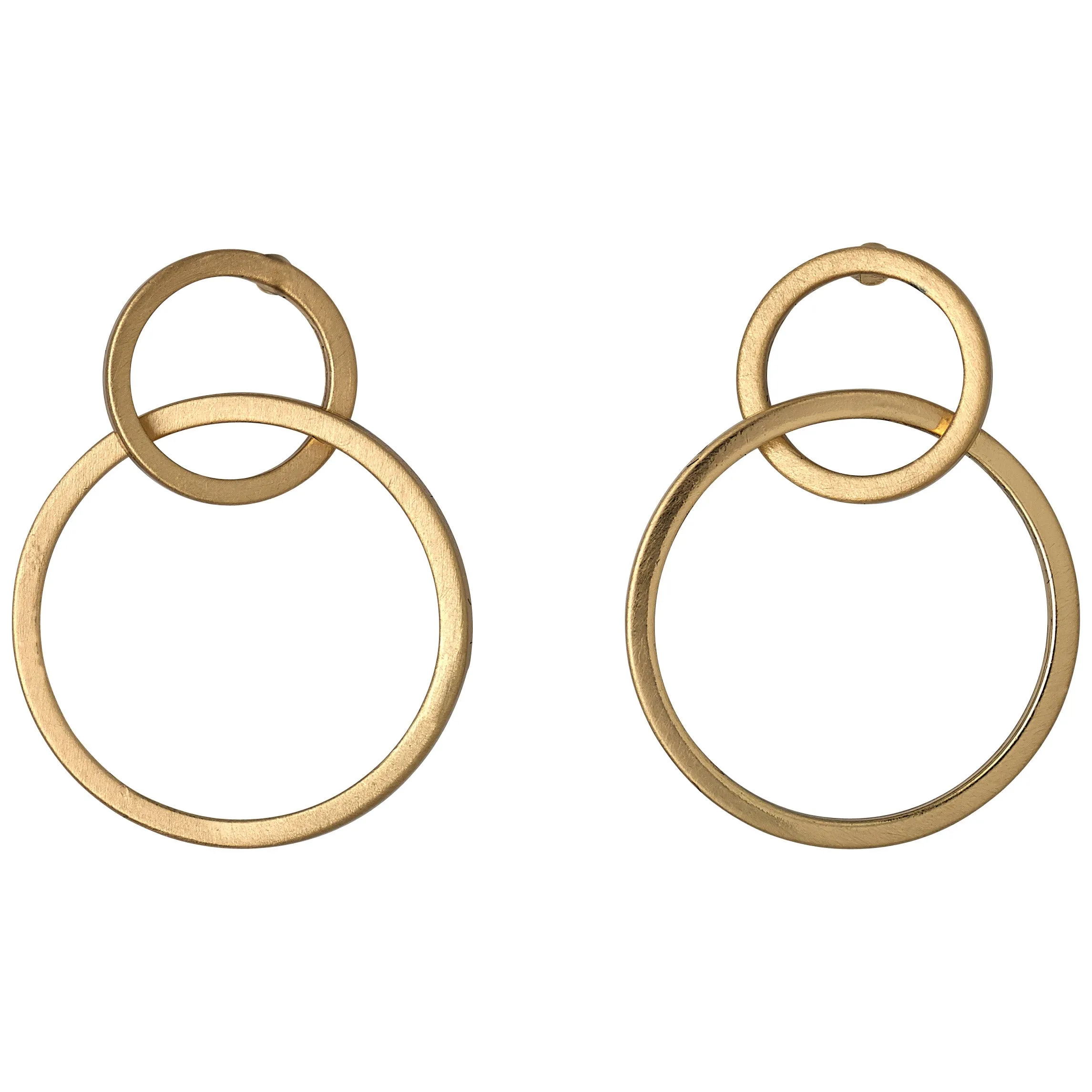 HARPER earrings gold-plated