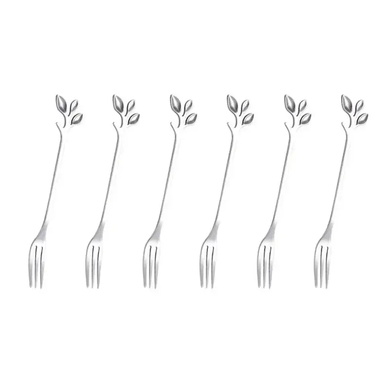 Hearthside Forest Leaves Dessert Forks