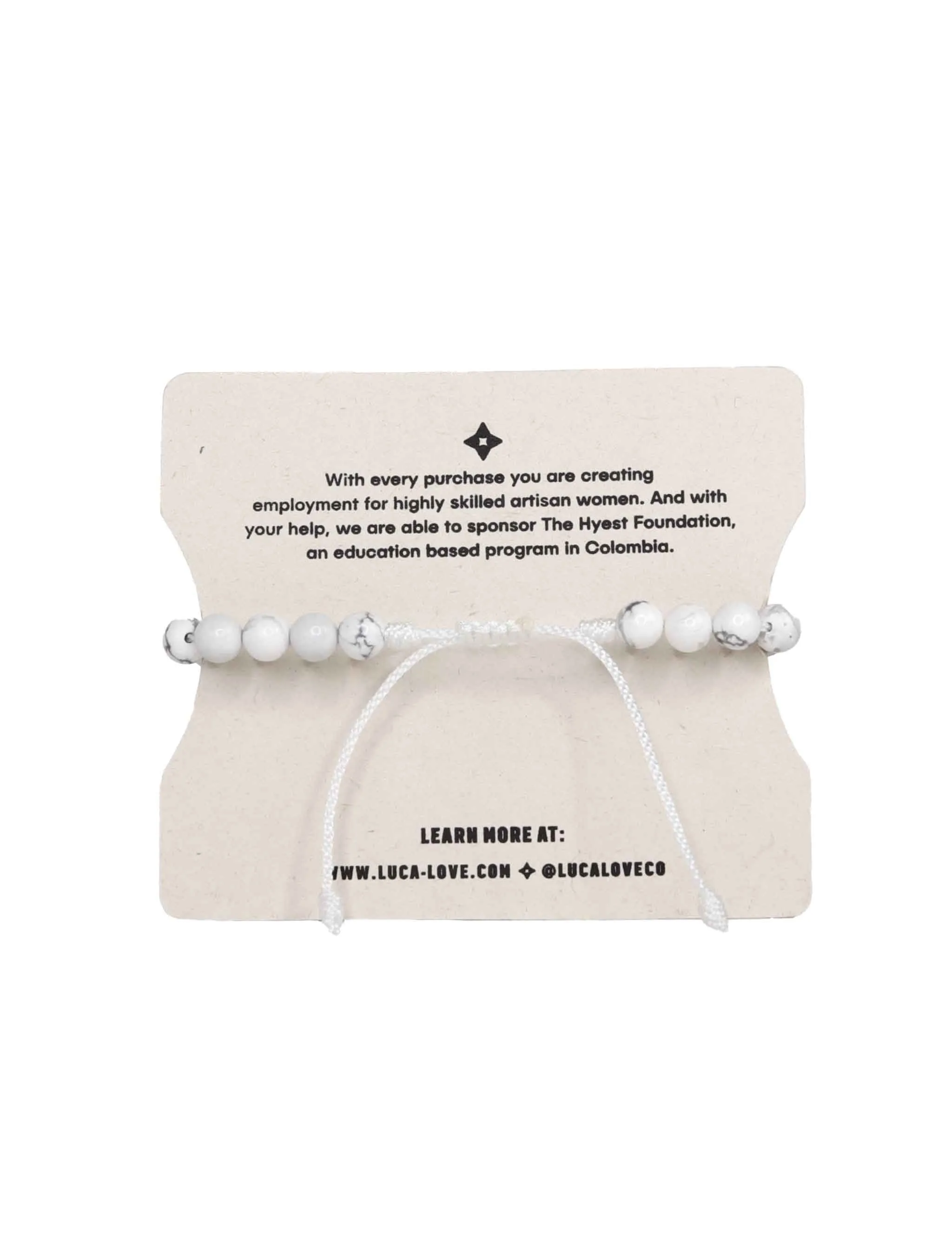 Jerico Howlite (6mm)