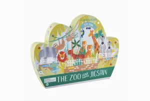 Jungle 80pc "Leaf" Shaped Jigsaw with Shaped Box
