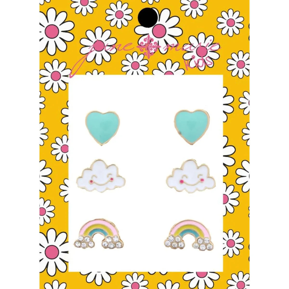 Kid's Colorful Earring Set