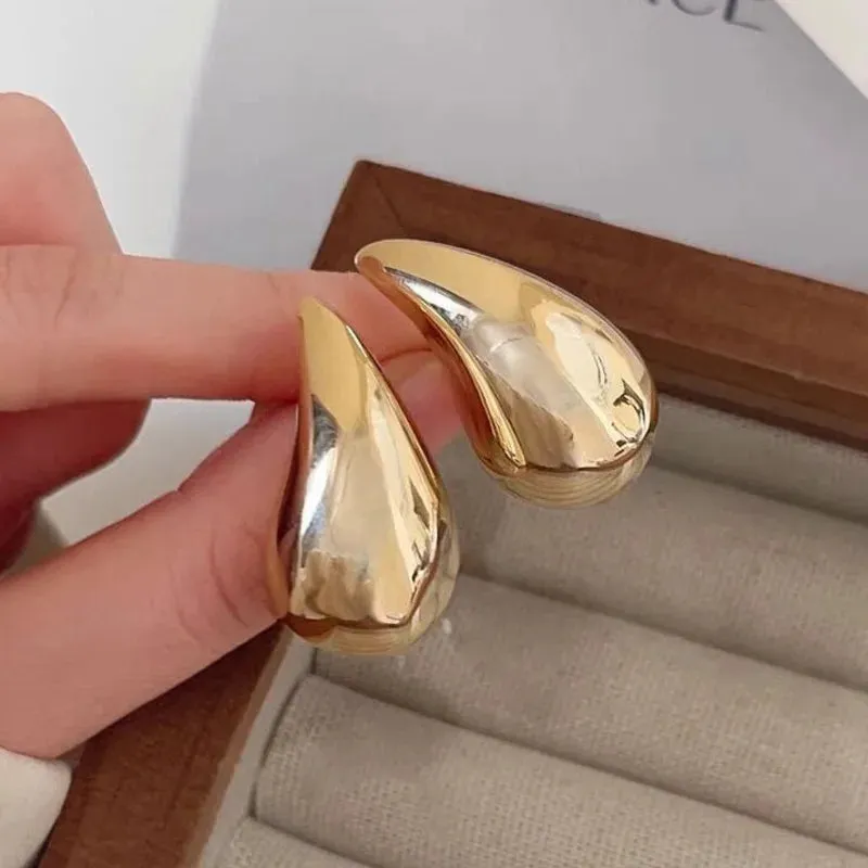 Korean Colorful Teardrop Earrings