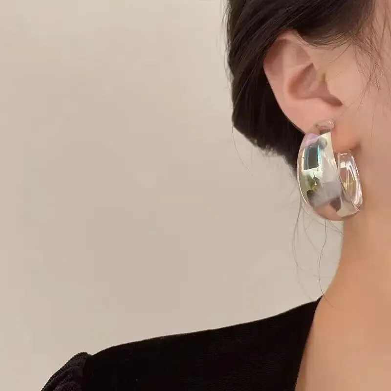 Korean Colorful Teardrop Earrings