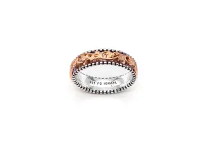 Leaf Lace Spinner Ring