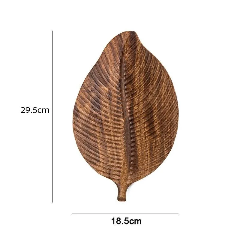 Leaf Shaped Serving Platter