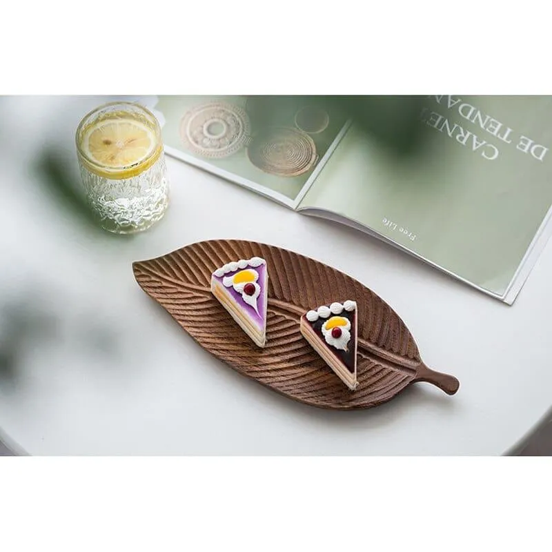 Leaf Shaped Serving Platter