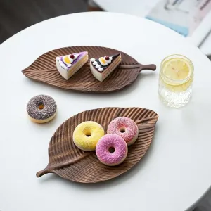 Leaf Shaped Serving Platter