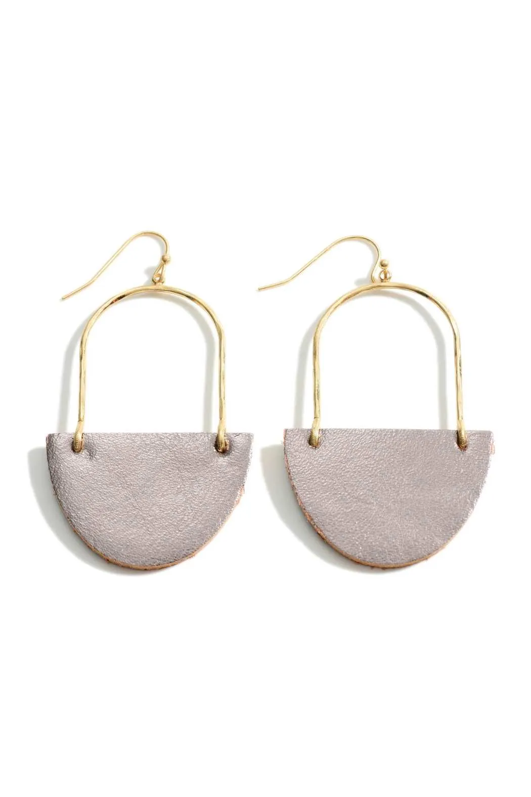 Leather Drop Earrings
