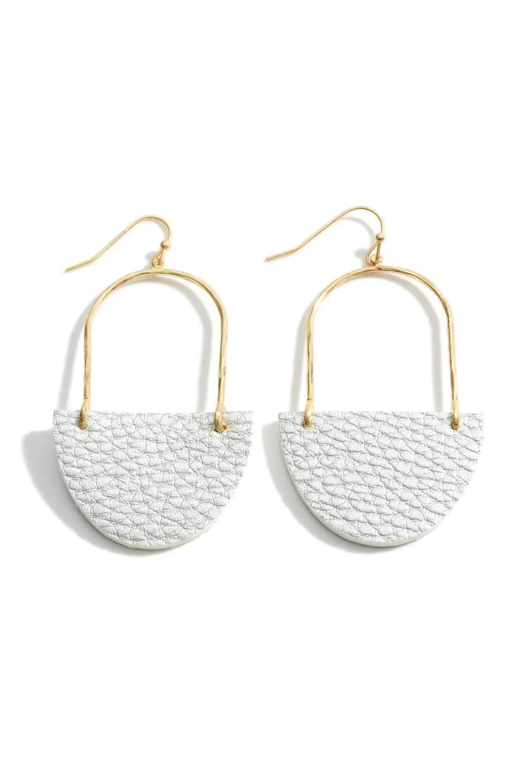 Leather Drop Earrings