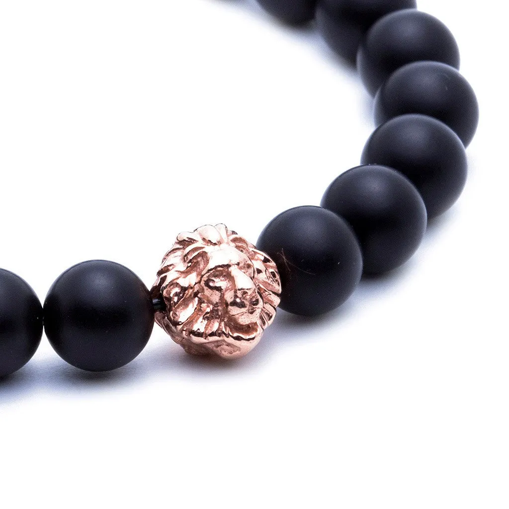 Leo Beaded Bracelet - Solid Gold