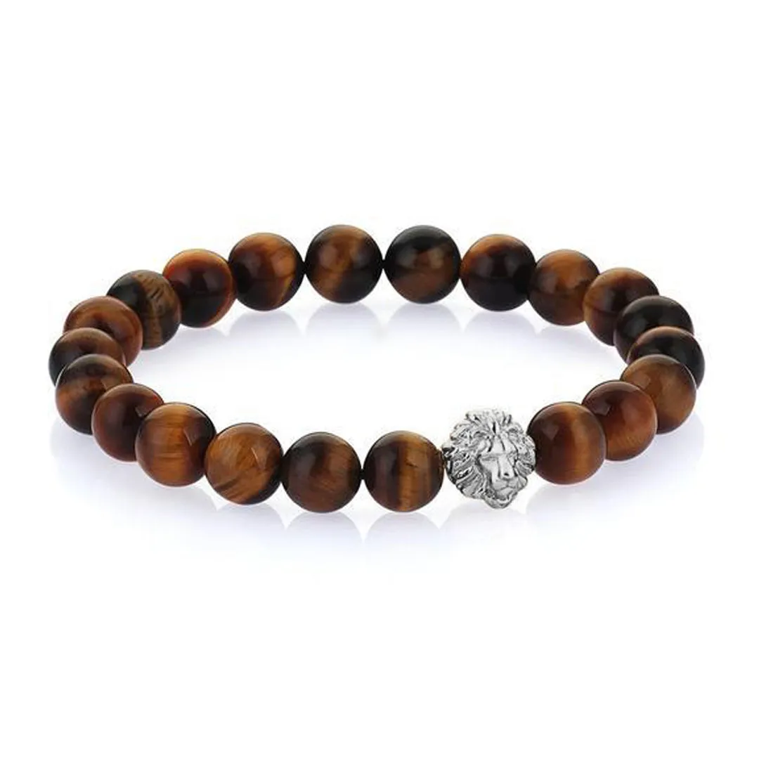 Leo Beaded Bracelet - Solid Gold