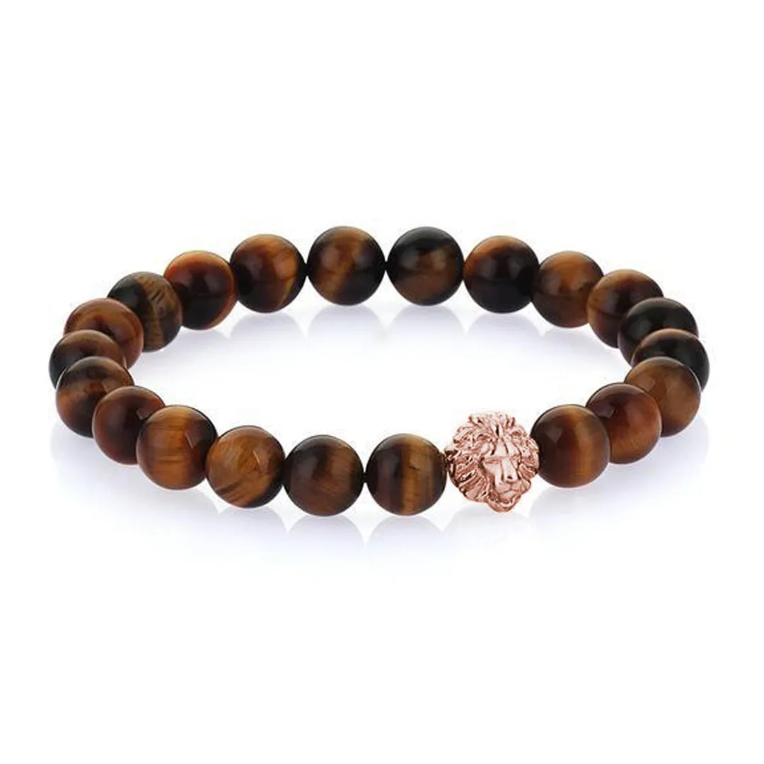Leo Beaded Bracelet - Solid Gold