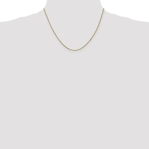 Leslies 14kt Yellow Gold 1.0mm Box Chain with Lobster Clasp