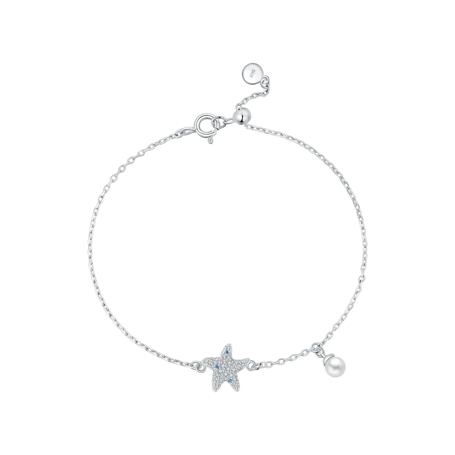 Little Ocean Pave Bracelet