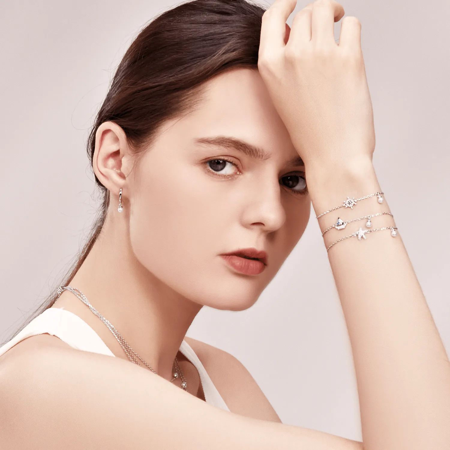 Little Ocean Pave Bracelet