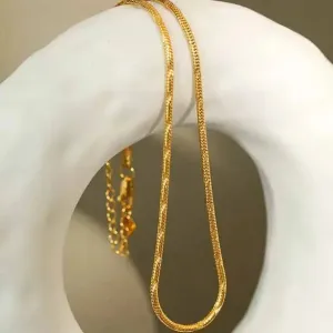 LOVCIA Simple Snake Chain 925 Sterling Silver Necklace