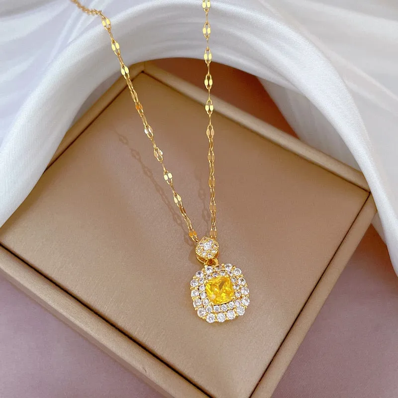Luxury Fashion Bridal Wedding Necklace for Women