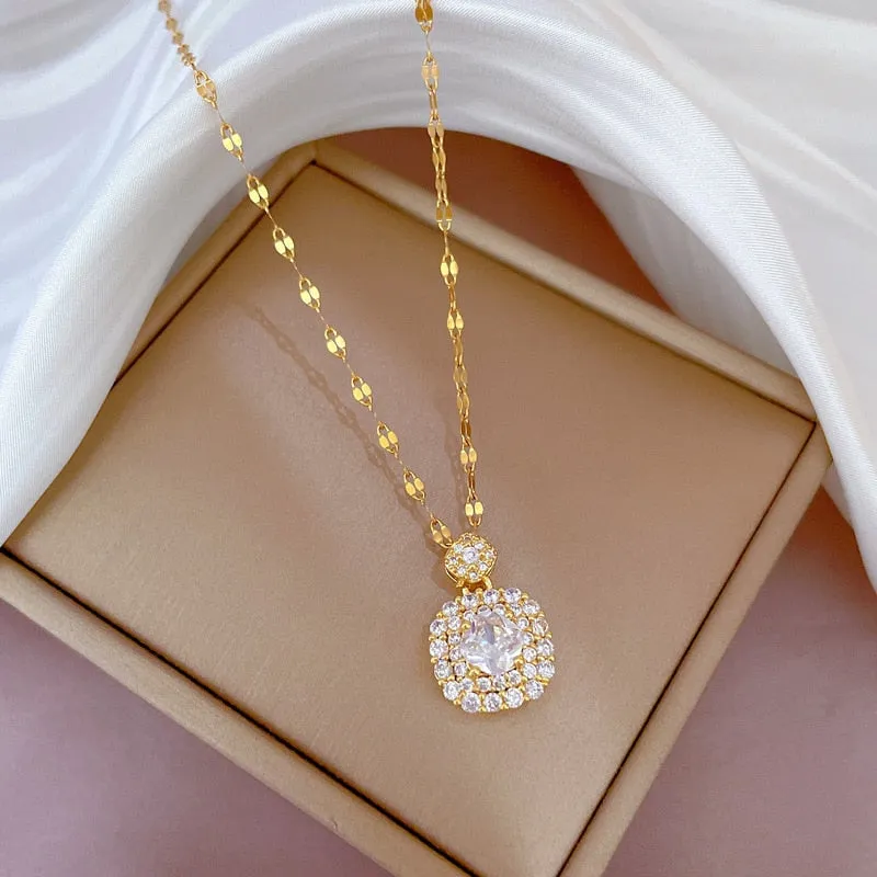 Luxury Fashion Bridal Wedding Necklace for Women