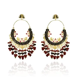 Manjari Meenakari Earrings
