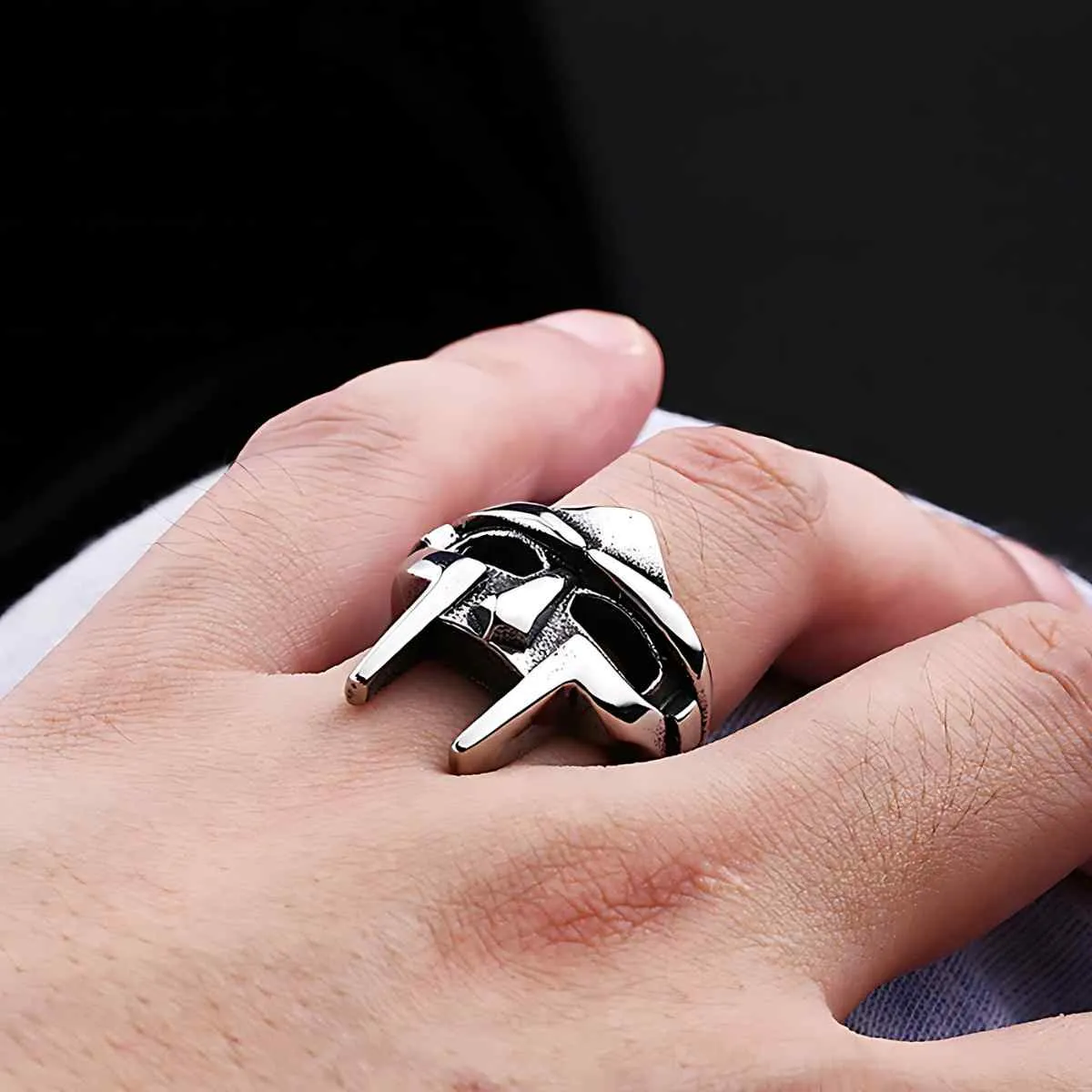 MF Doom Ring Stainless Steel