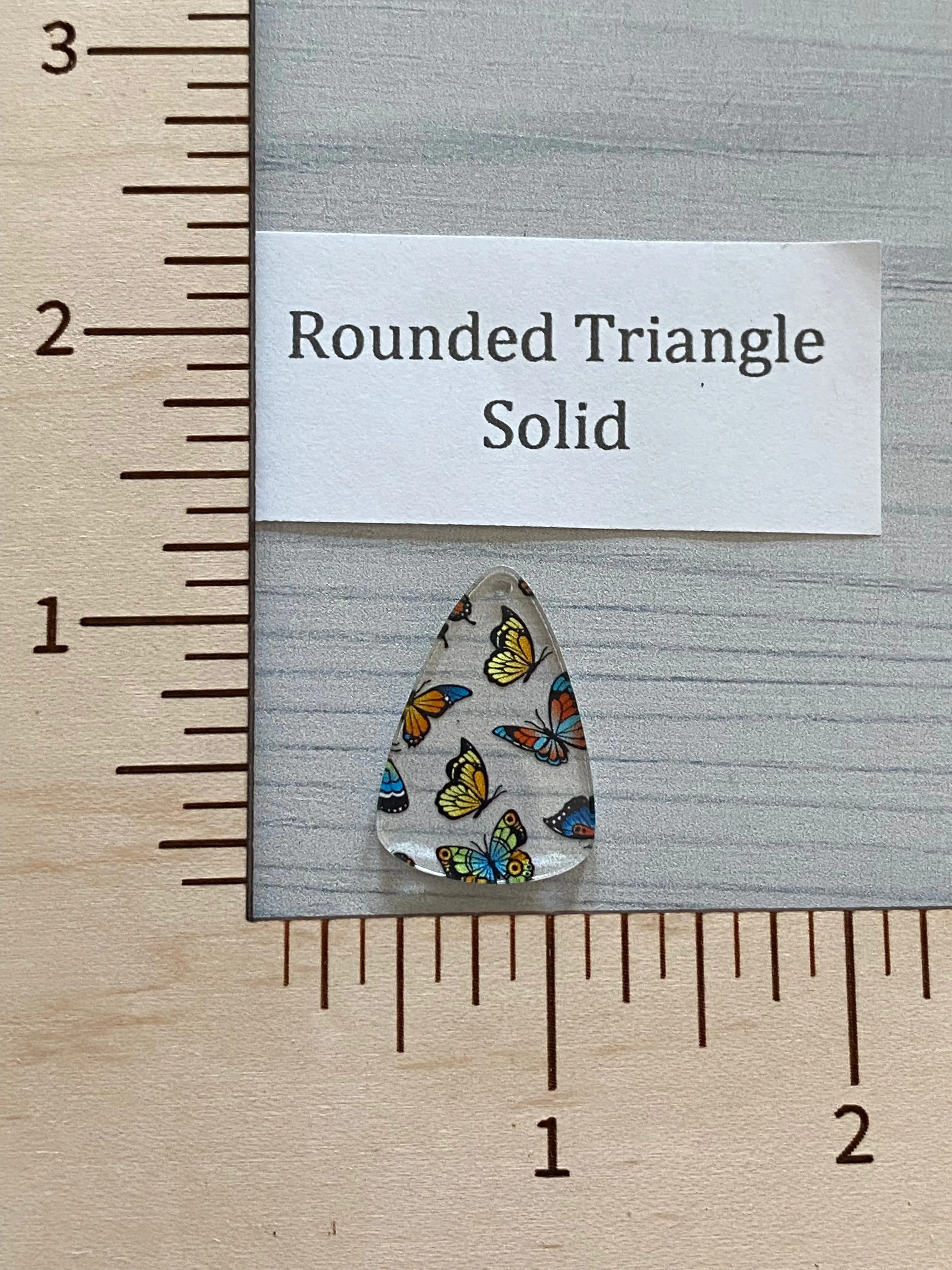Micro Colorful Butterflies Acrylic