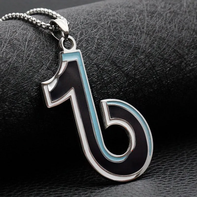 Music Note Treble Musical Symbol Necklace Clef Gift Statement Necklace Gold Color Stainless Steel Pendant For Woman Man