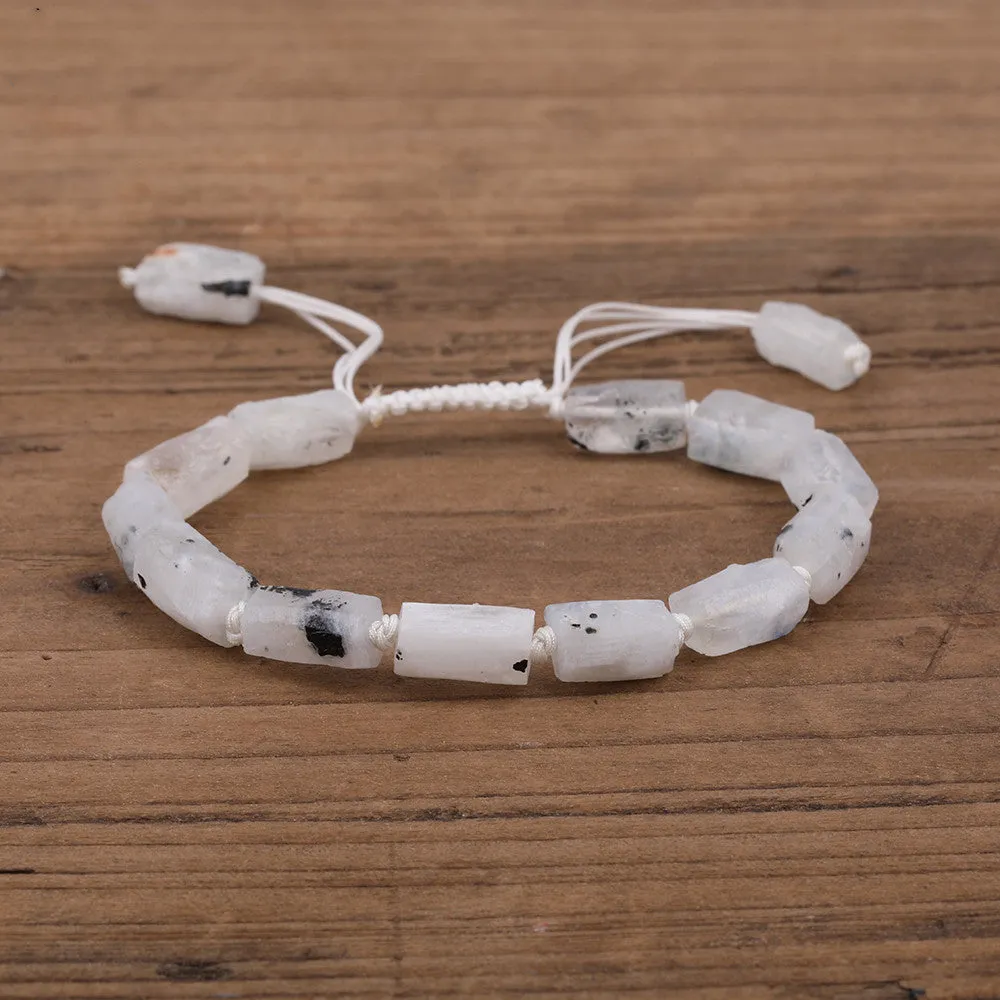 Natural Blue Kyanite Black Tourmaline Beads Children