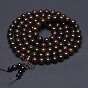 Natural Ebony 8mm 108 Bracelets, Necklaces  Bracelets