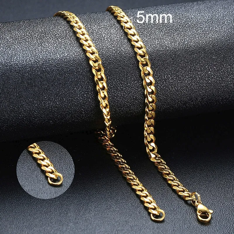 New Curb Chain Necklaces