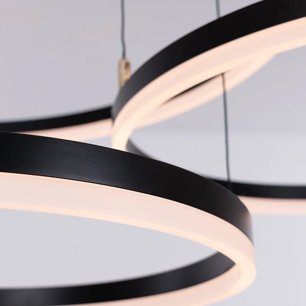 Nordic Ceiling Light Rings • Black