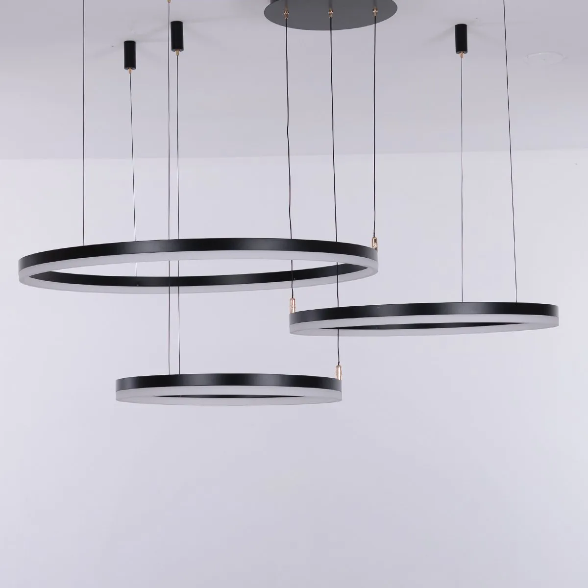 Nordic Ceiling Light Rings • Black