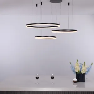 Nordic Ceiling Light Rings • Black