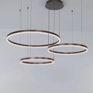 Nordic Rings Ceiling Lights • Brown